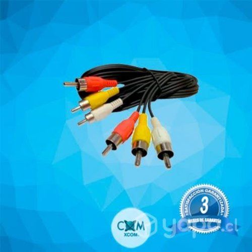 Cable rca a rca 3 metros