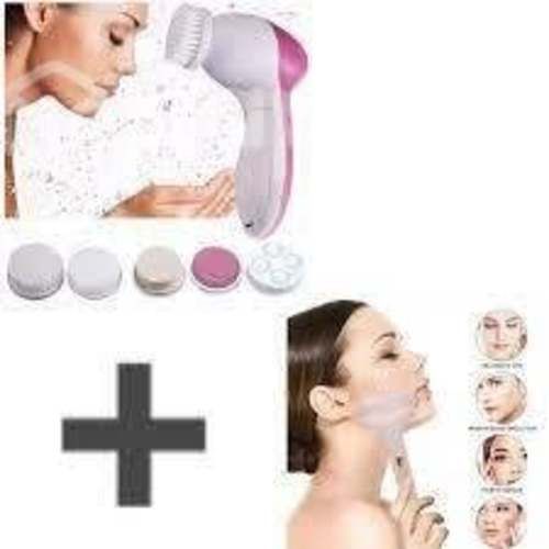 Pack Cepillo Exfoliante Cara más Rodillo Hielo