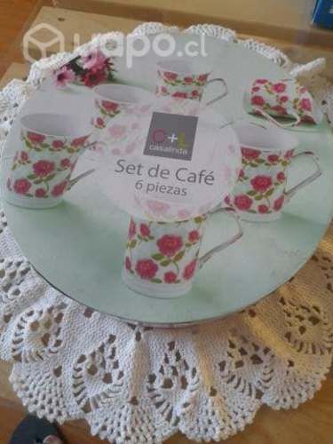Set de 6 tazas para Café