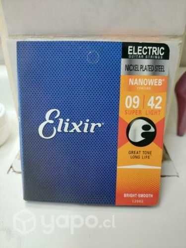 Cuerdas de guitarra eléctrica elixir 9 - 42