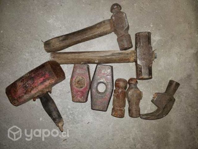 4 Combos y 4 martillos