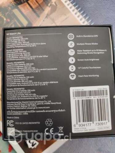 Reloj modelo REDMIWTO2