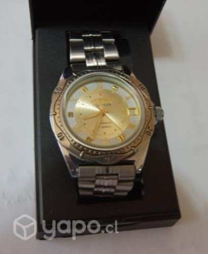 Fino reloj movimiento automatico