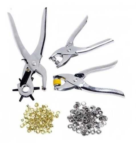 Set Alicates remachadora Sacabocado