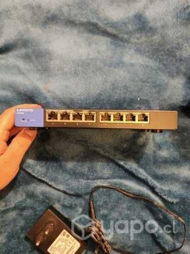 Switch Linksys LGS308 8 Puertos