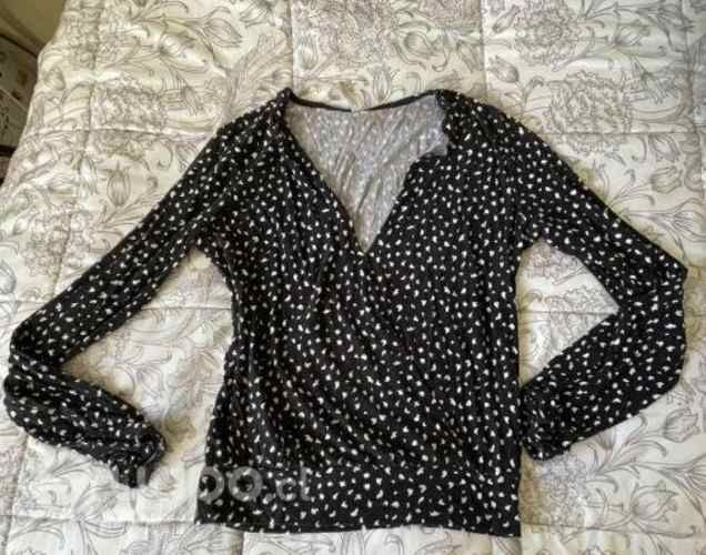 Polera con mangas largas, talla M