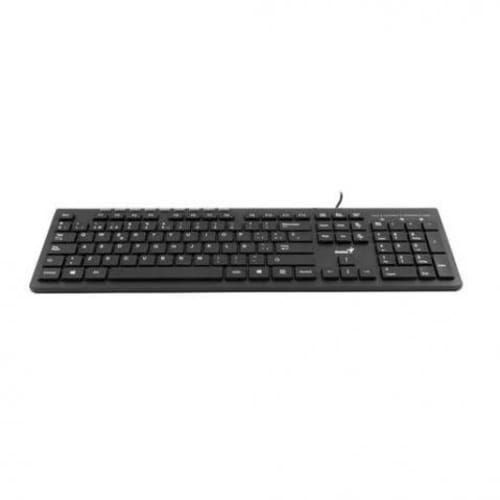 Teclado alambrico usb ergonomico slimstar 230 negr