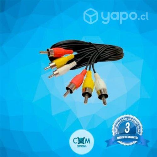 Cable rca a rca 1,5 metros macro