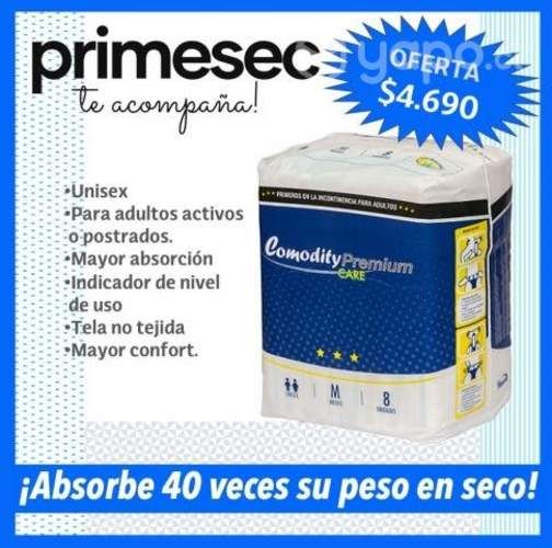 Pañal Adulto Comodity Premium M 8 unidades