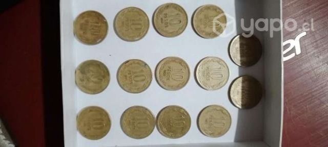Monedas de 10 coleccionables