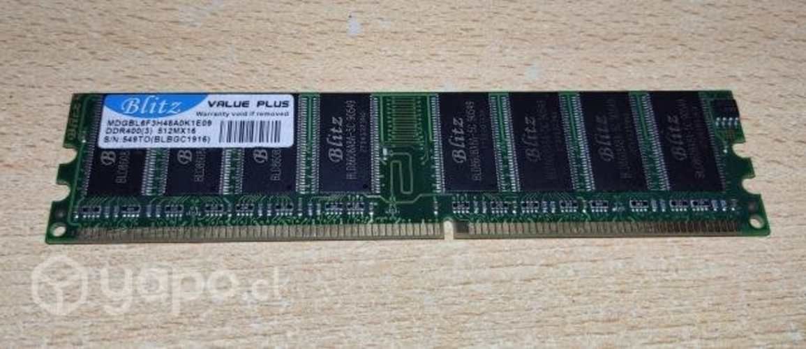 Memoria Ram PC DDR 512MB