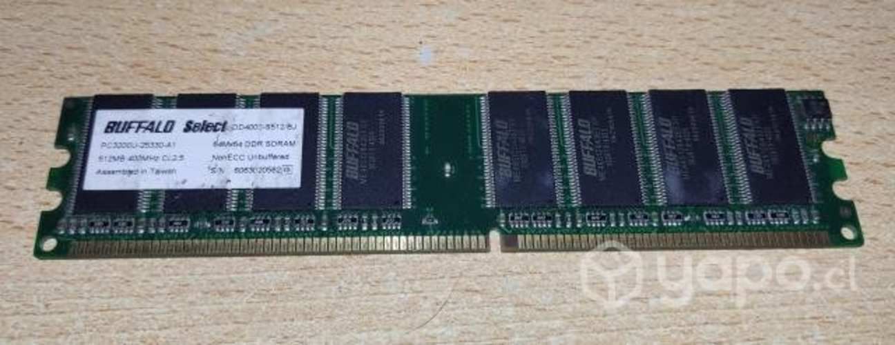 Memoria Ram PC DDR 512MB