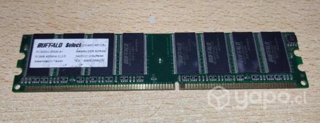 Memoria Ram PC DDR 512MB
