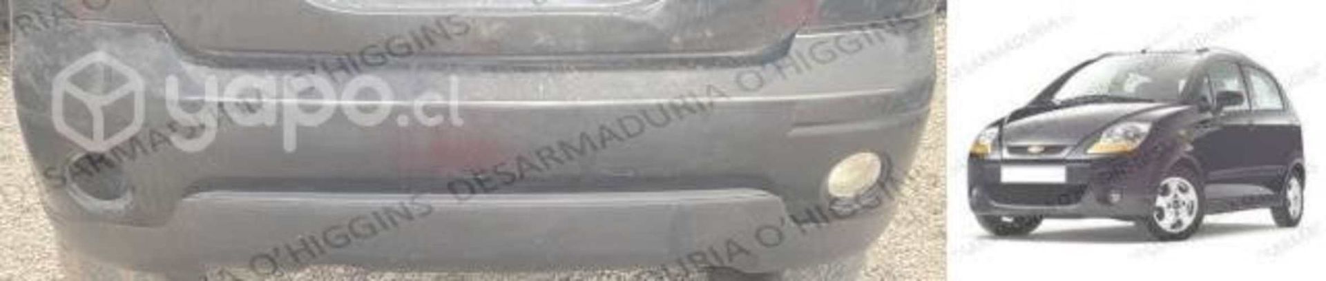Parachoque Trasero Chevrolet Spark LT 2010