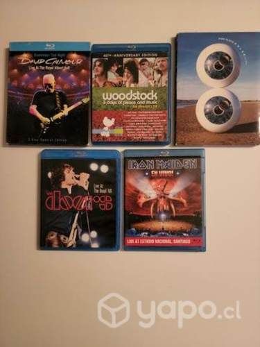 5 Blue Ray - Lo mejor De la Historia del Rock