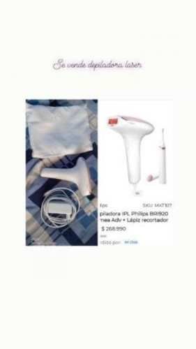 Depiladora Láser Philips