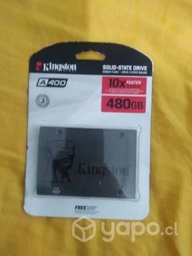 Disco duro solid ssd kingston A400 480Gb