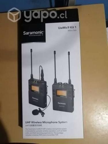 Microfono Saramonic UwMic9 Kit 1 (NUEVO)