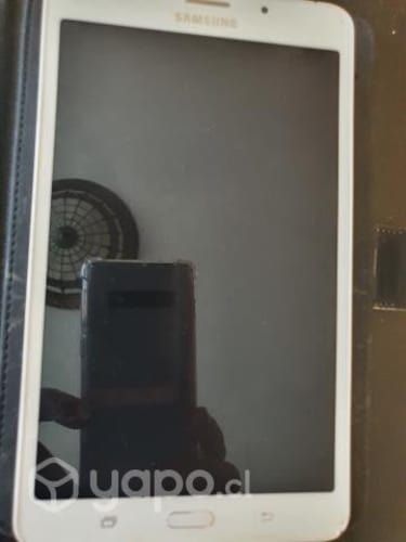 Tablet Samsung con funda