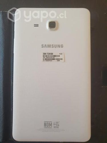 Tablet Samsung con funda