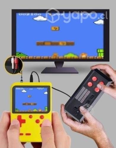 Consola Retro de 600 Juegos Portátil 2 Controles