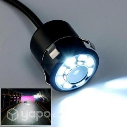 Camara Embutida para Auto De Retroceso Con 8 LED