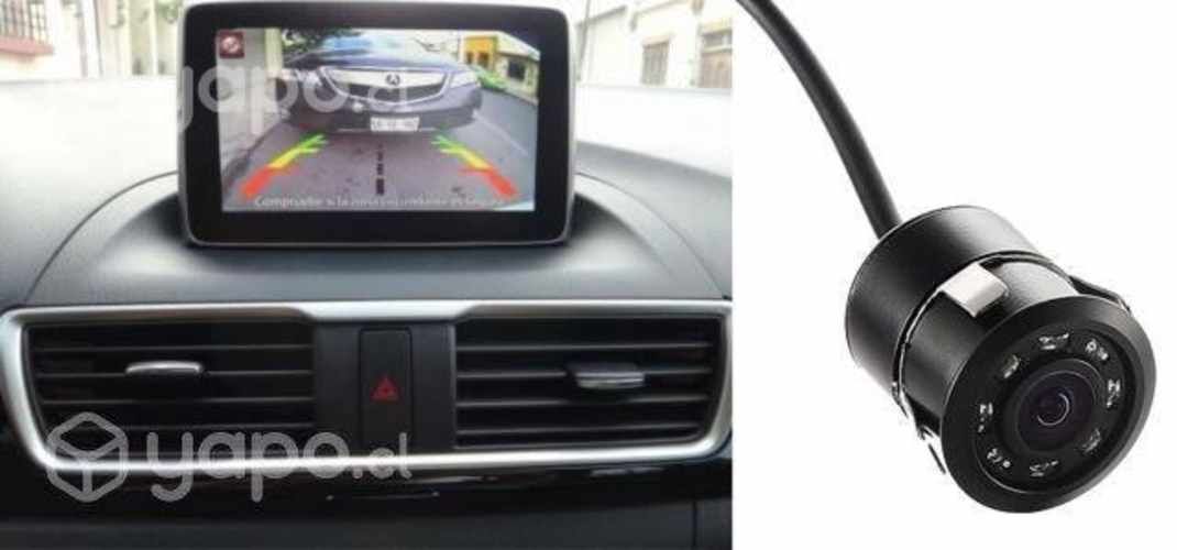 Camara Embutida para Auto De Retroceso Con 8 LED