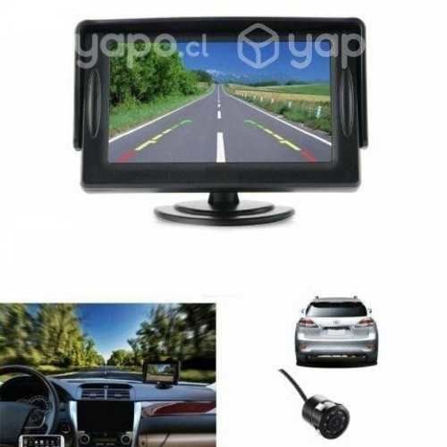 Camara Embutida para Auto De Retroceso Con 8 LED