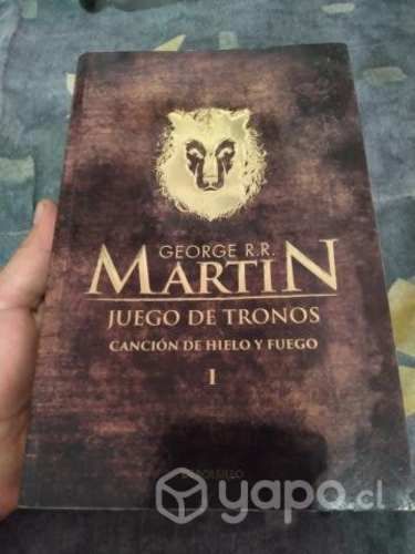 Libro juego de Tronos Canción de hielo y fuego