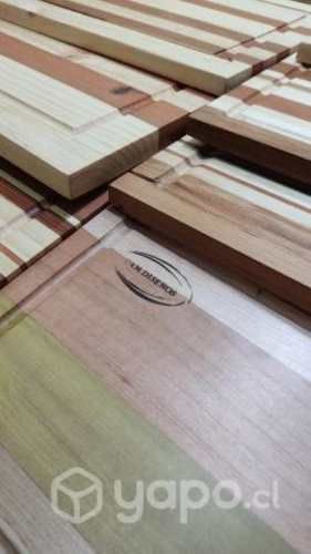 Tabla de Picar 25 x 40cm, hecha en maderas nativas