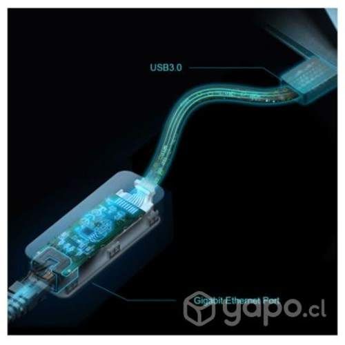 Adaptador usb 3.0 a rj45 (red), tp-link ue306, com