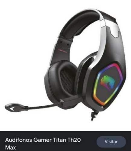 Audífonos gamer titan th20 max