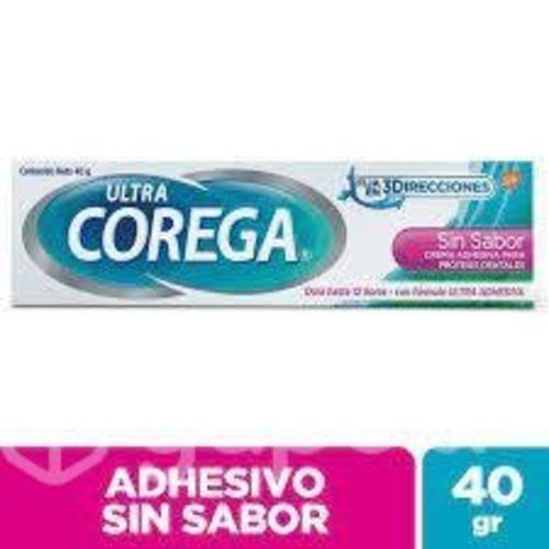 Corega Adhesivo Prótesis Dental Ultra Sin Sabor 40