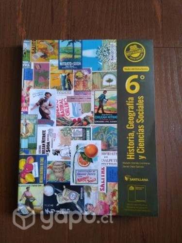 Libro de Historia, Geografia y Cs. Sociales 6° bas