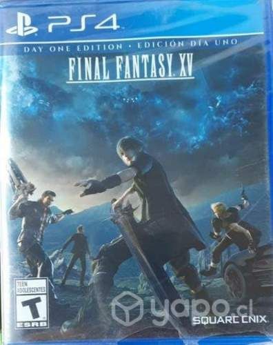 Juegos de Ps4 (3 juegos) y Xbox One (1 juego)