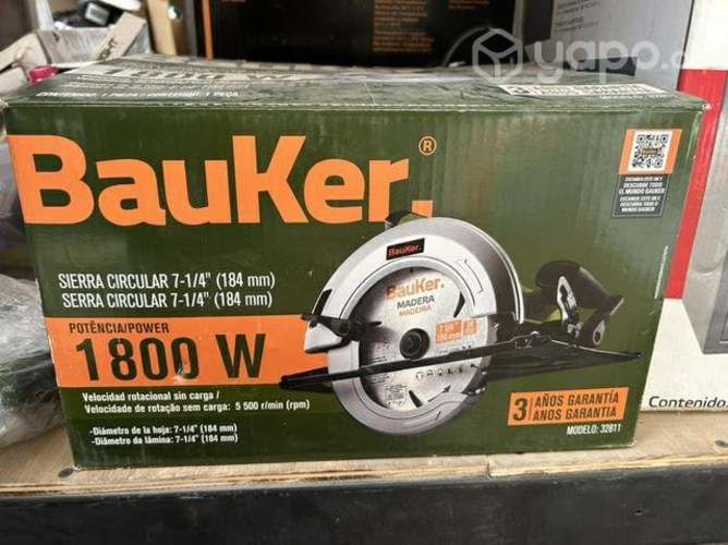 Sierra Circular Eléctrica 7 1/4 1800w