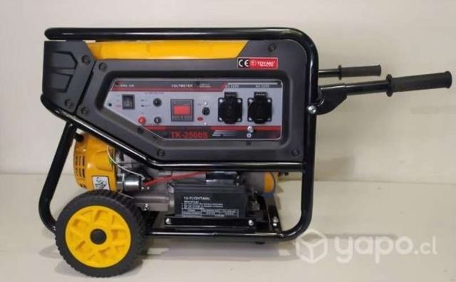 Generador elect bencinero 2600w partida electrica