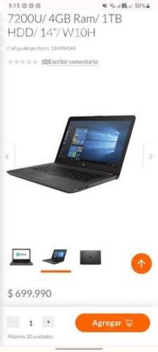 Notebook 1tb conversable