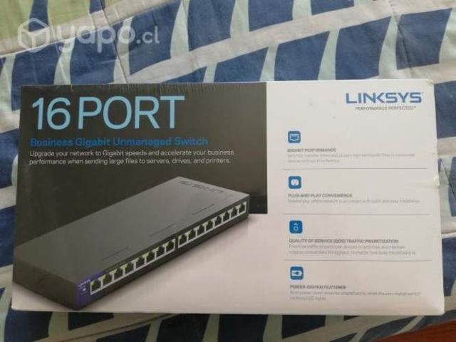 Linksys Lgs116 (nuevo sellado)
