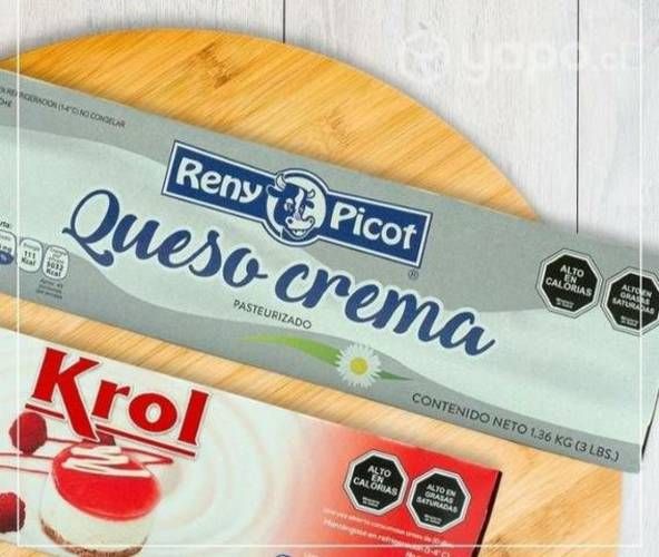 Queso crema.