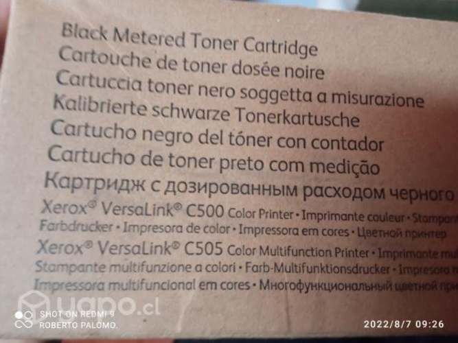 Toner xerox versalink c500/c505 originales