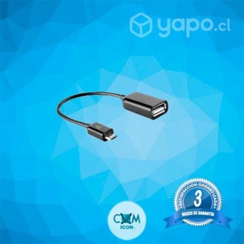 Cable adaptador otg micro usb