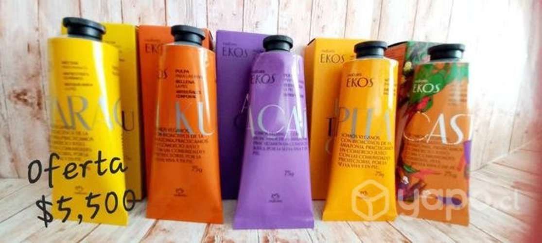 Cremas de manos ekos natura