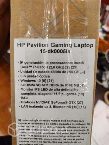 Notebook hp gamer varias unidades