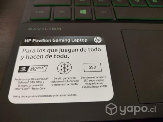 Notebook hp gamer varias unidades
