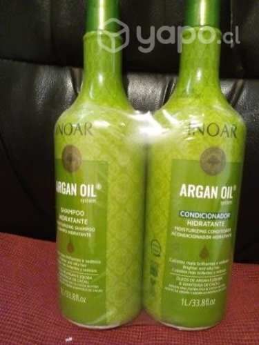 Argan Oil Inoar shampoo y condicionador