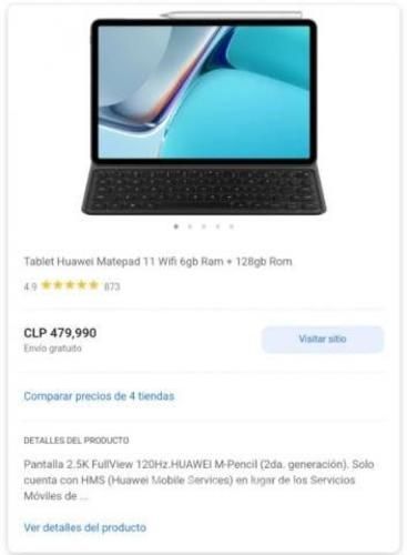 Tablet huawei matepad 11