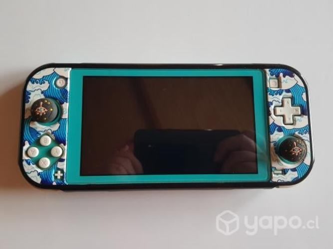 Nintendo Switch Lite + zelda botw + carcasa