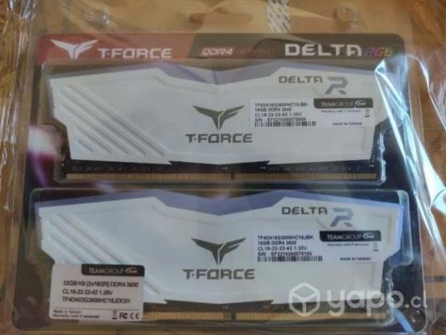 Memoria ram ddr4 32gb - nuevo y sellado