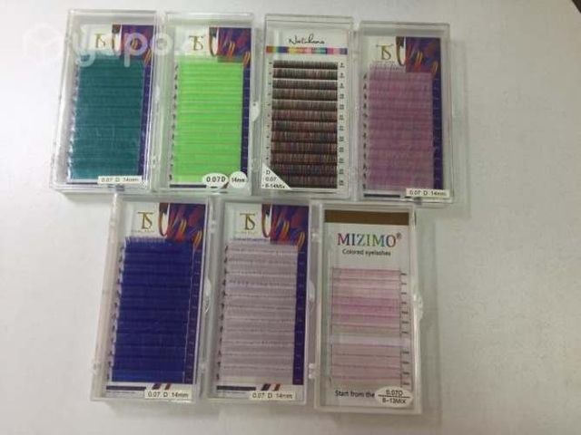 Lote Pestañas de colores